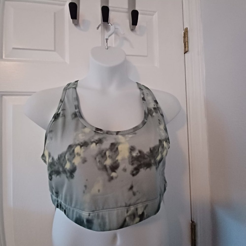 ZYIA SPORTS BRA SAGE GREEN Size XXXL